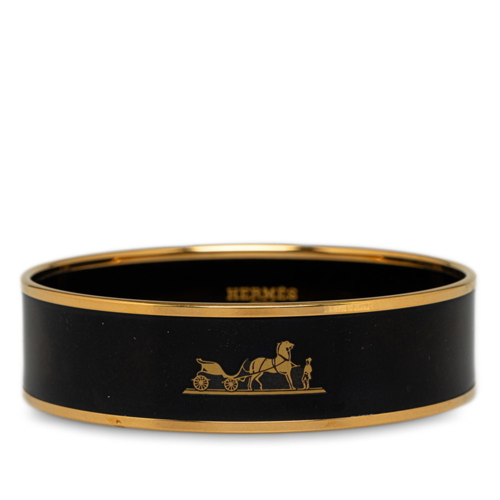 Hermes Wide Enamel Bangle Enamel Bangle in Excellent condition - Picture 1 of 6